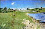 William Merritt Chase Shinnecock Hills from Canoe Place, Long Island painting
